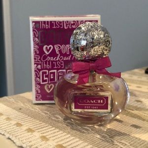 NEW, NEVER USED- Coach Poppy Perfume 1.0oz Purple